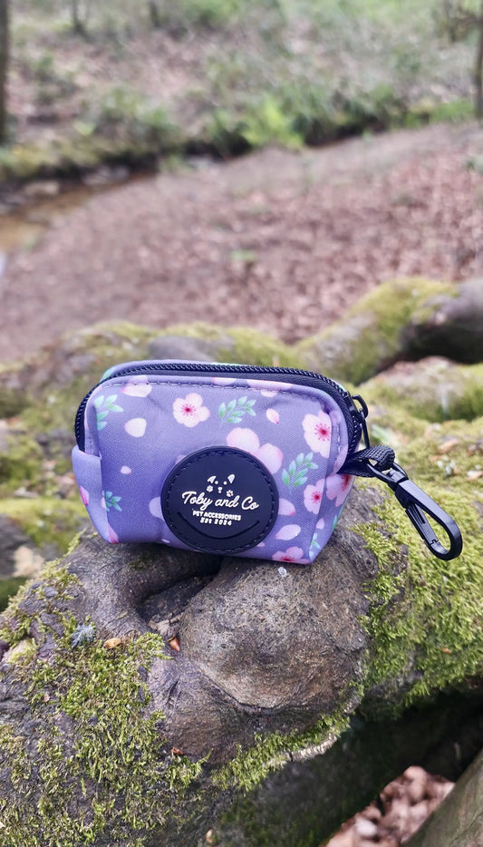 Cherry Blossom Poop Bag Holder