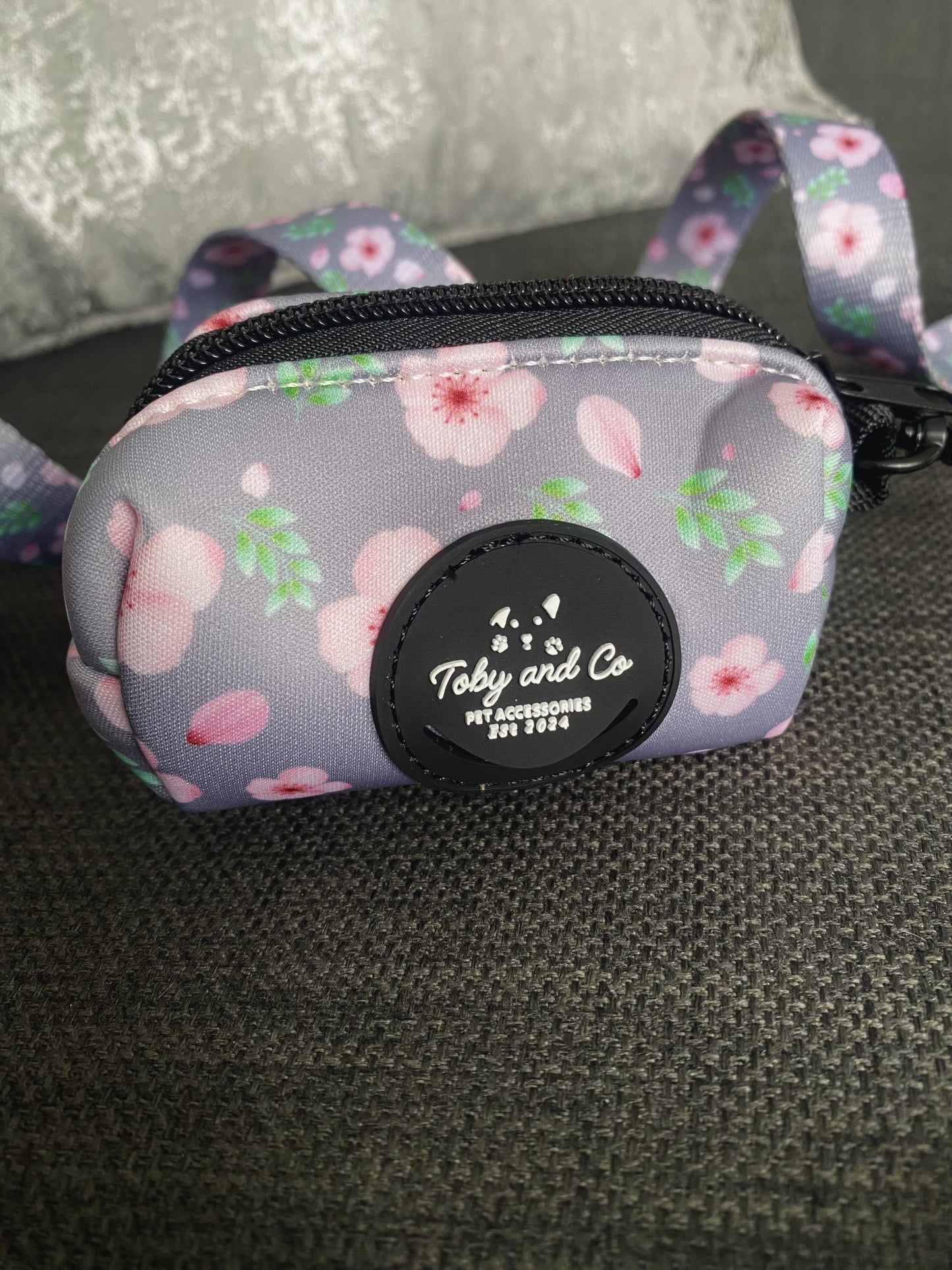 Cherry Blossom Poop Bag Holder